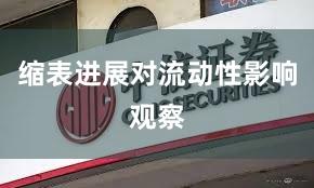 缩表进展对流动性影响观察