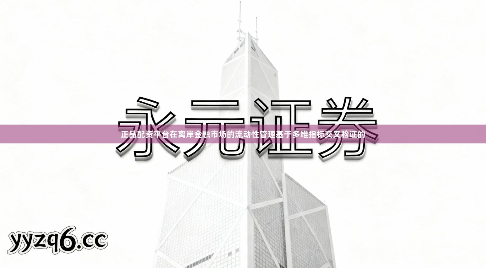 正品配资平台在离岸金融市场的流动性管理基于多维指标交叉验证的