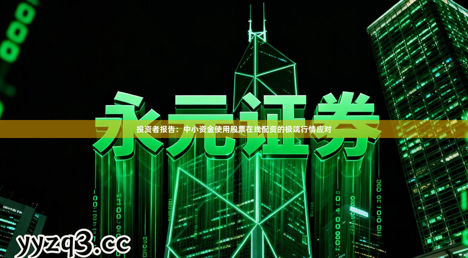 投资者报告:中小资金使用股票在线配资的极端行情应对